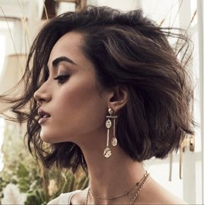 Wanderlust + Co. gold Reverie earrings